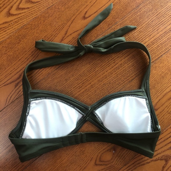 VS Pink Bikini Top - Olive green - Picture 2 of 3